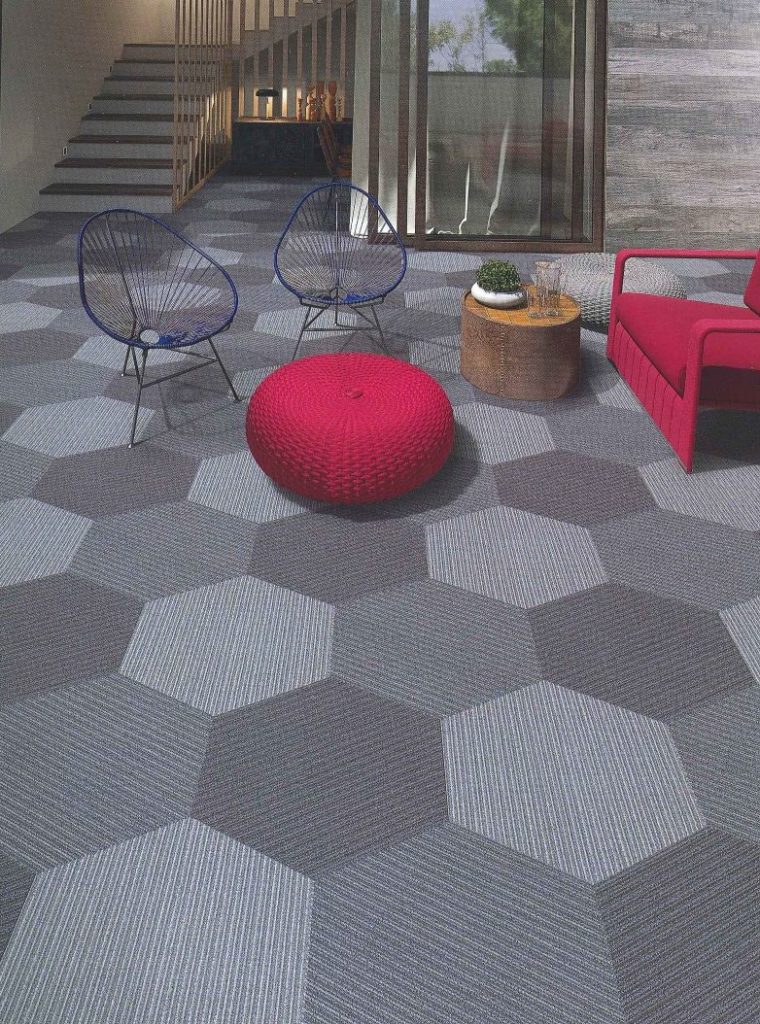 Hexagon Shape Modular Carpet Carpet Concerto Limited